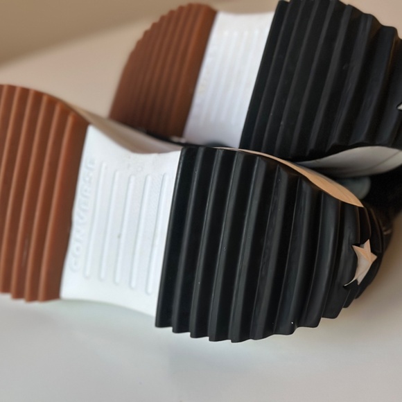 Converse Run Star Hike Hi Black Platform Sneakers - Picture 11 of 16